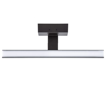 Aigostar - Illuminazione LED per specchio da bagno LED/8W/230V 4000K 40 cm IP44 nero