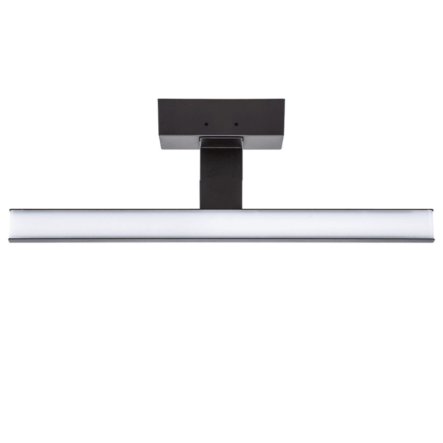Aigostar - Illuminazione LED per specchio da bagno LED/8W/230V 4000K 40 cm IP44 nero