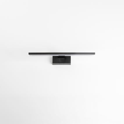 Aigostar - Illuminazione per specchio da bagno a LED 8W/230V 4000K 40 cm IP44 nero