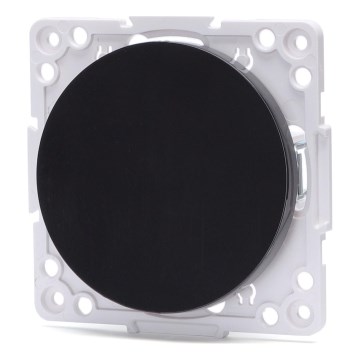 Aigostar - Interruttore a croce senza cornice n. 7, nero