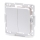 Aigostar - Interruttore deviatore doppio per scale senza cornice n. 6 bianco