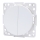 Aigostar - Interruttore doppio senza cornice n. 6+6 bianco