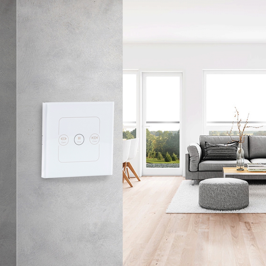 Aigostar - Interruttore intelligente per il controllo delle tapparelle 230V Wi-Fi Tuya