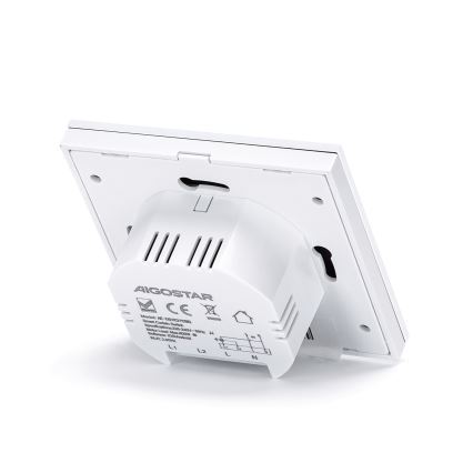Aigostar - Interruttore intelligente per il controllo delle tapparelle 230V Wi-Fi Tuya