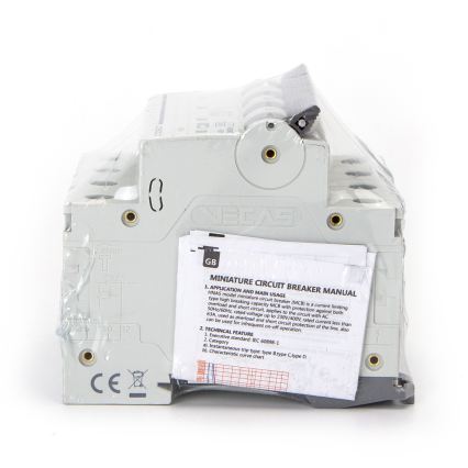 Aigostar - Interruttore magnetotermico 4 poli 4P-25A-C 400V