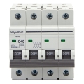 Aigostar - Interruttore magnetotermico 4 poli 4P-40A-C 400V