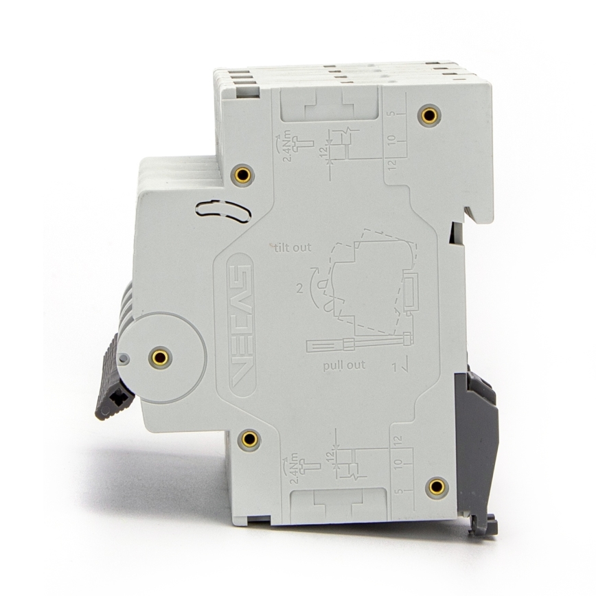 Aigostar - Interruttore magnetotermico 4 poli 4P-63A-C 400V