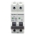 Aigostar - Interruttore magnetotermico bipolare a 2 fasi 2P-50A-C 230-400V
