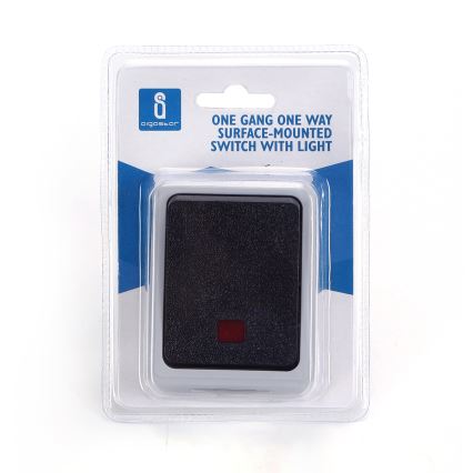 Aigostar - Interruttore monopulsante IP54