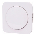 Aigostar - Interruttore singolo con cornice n. 1, bianco