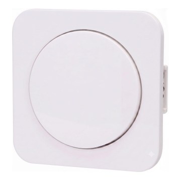 Aigostar - Interruttore singolo con cornice n. 1, bianco