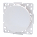 Aigostar - Interruttore singolo senza cornice, n. 1, bianco