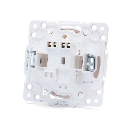 Aigostar - Interruttore singolo senza cornice n. 1 bianco