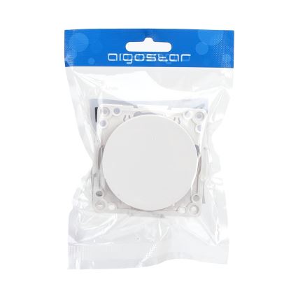 Aigostar - Interruttore singolo senza cornice n. 1 bianco