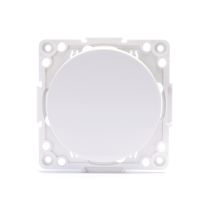 Aigostar - Interruttore singolo senza cornice n. 6, bianco