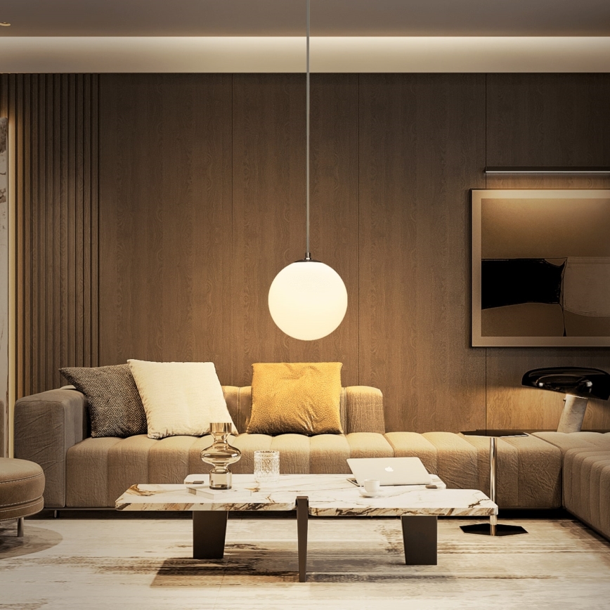 Aigostar - Lampada a sospensione con cavo 1xE27/40W/230V Ø 20 cm
