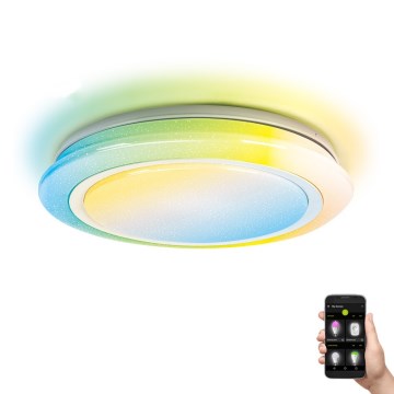 Aigostar - Lampada da bagno dimmerabile LED RGBW LED/27W/230V 40 cm Wi-Fi IP44