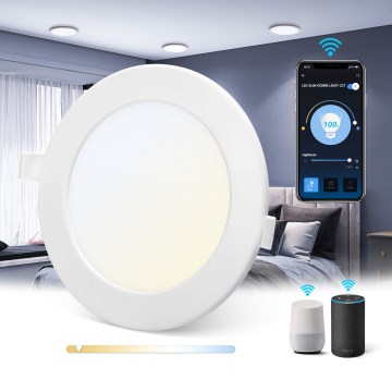 Aigostar - Lampada da incasso LED dimmerabile MESH LED/9W/230V 2700-6500K diametro 14,5 cm