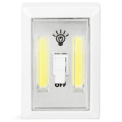 Aigostar - Lampada da notte portatile a LED/3xAAA 6500K