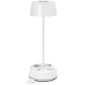 Aigostar - Lampada da scrivania LED RGBW dimmerabile con prese e USB LED/4,6 W/230 V 3000/4000/6500 K Bianco