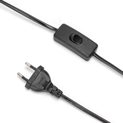 Aigostar - Lampada da tavolo 1xE14/40W/230V cromo lucido