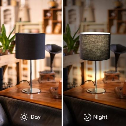 Aigostar - Lampada da tavolo 1xE14/40W/230V nero