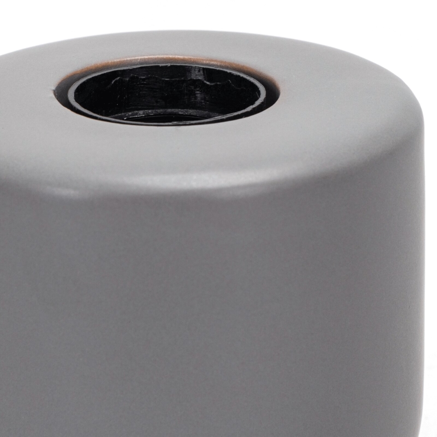 Aigostar - Lampada da tavolo 1xE27/60W/230V grigio