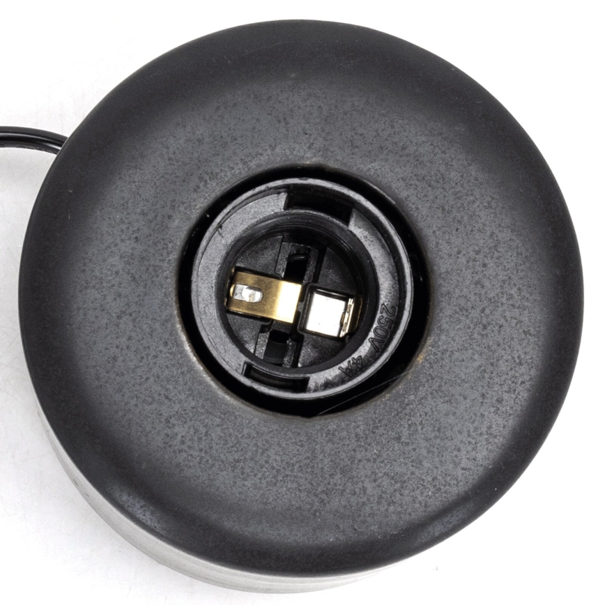 Aigostar - Lampada da tavolo 1xE27/60W/230V nero