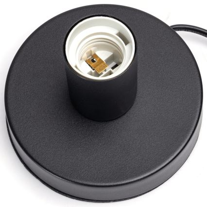 Aigostar - Lampada da tavolo 1xE27/60W/230V nero