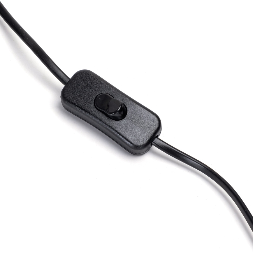 Aigostar - Lampada da tavolo 1xE27/60W/230V nero