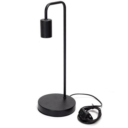 Aigostar - Lampada da tavolo 1xE27/60W/230V nero