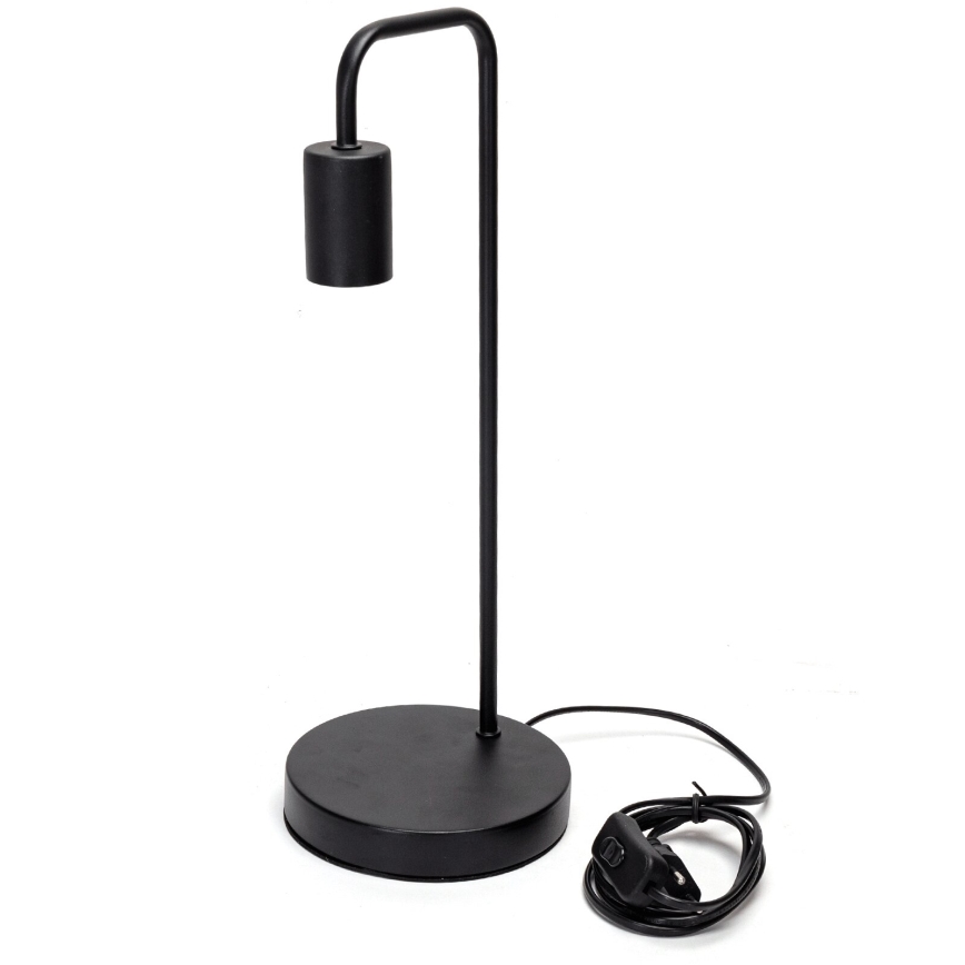 Aigostar - Lampada da tavolo 1xE27/60W/230V nero