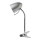 Aigostar -  Lampada da tavolo con morsetto 1xE27/11W/230V argento/cromo lucido