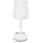 Aigostar - Lampada da tavolo con prese 1xE27/60W/230V bianca