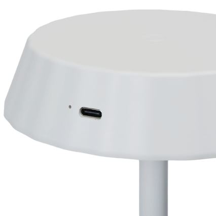 Aigostar - Lampada da tavolo LED dimmerabile AMBIENT LED/2,4W/5V 3000-6500K bianca