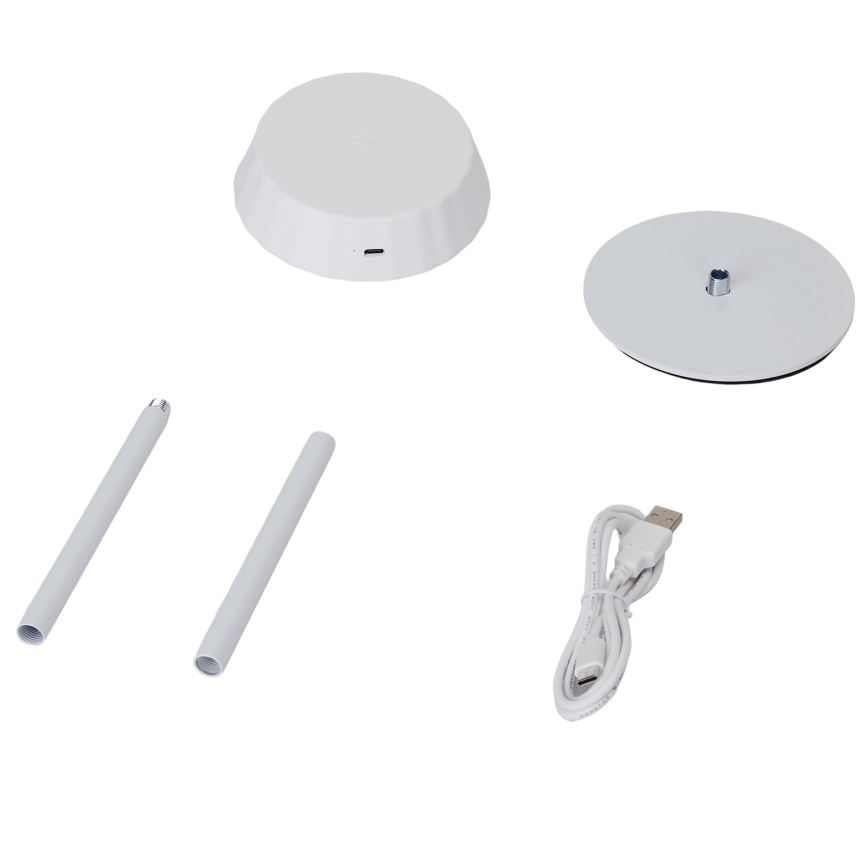 Aigostar - Lampada da tavolo LED dimmerabile AMBIENT LED/2,4W/5V 3000-6500K bianca