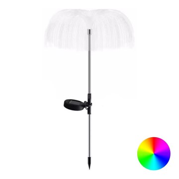 Aigostar - Lampada decorativa solare LED RGB LED/0,03W/1,2V 70cm IP44