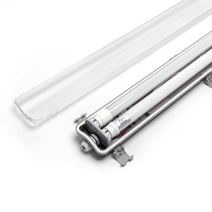 Aigostar - Lampada fluorescente tecnica LED 2xG13/9W/230V 4000K 66,6 cm IP65