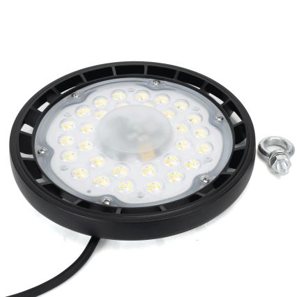 Aigostar - LED industriale dimmerabile per esterni chiaro MESH High Bay LED/100W/230V 4000K IP65