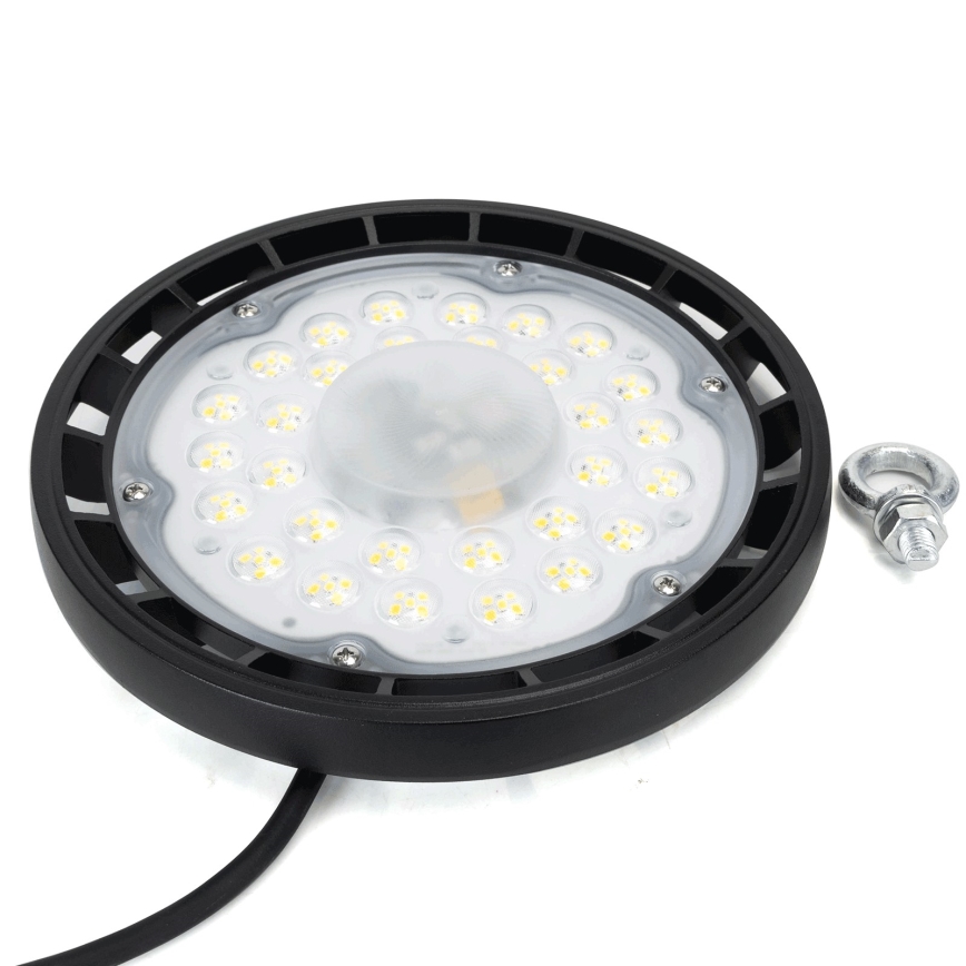 Aigostar - LED industriale dimmerabile per esterni chiaro MESH High Bay LED/100W/230V 4000K IP65