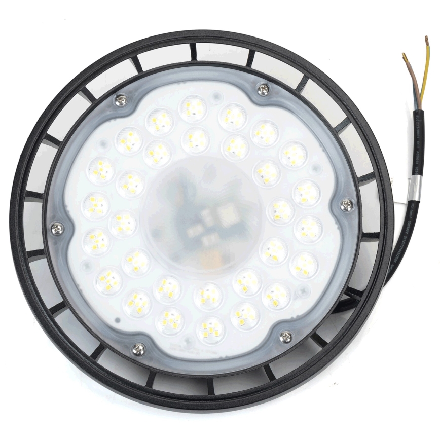 Aigostar - LED industriale dimmerabile per esterni chiaro MESH High Bay LED/100W/230V 4000K IP65