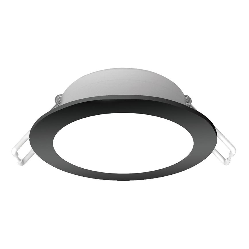 Aigostar - Lampada LED da incasso per bagni LED/4,8W/230V 3000K nero IP65