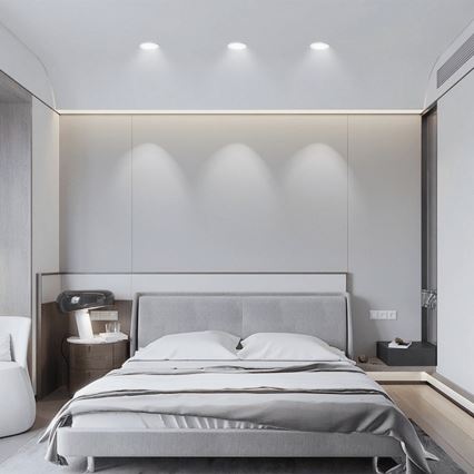 Aigostar - Lampada LED da incasso per bagni LED/4,8W/230V 6500K bianco IP65