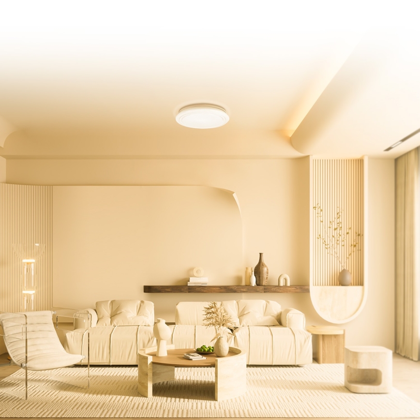 Aigostar - Lampada da bagno dimmerabile LED RGBW LED/27W/230V 40 cm Wi-Fi IP44