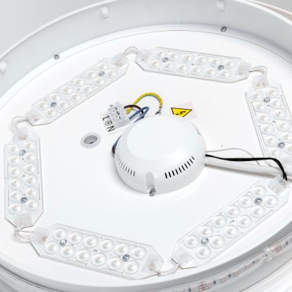Aigostar - Lampada da bagno dimmerabile LED RGBW LED/27W/230V 40 cm Wi-Fi IP44