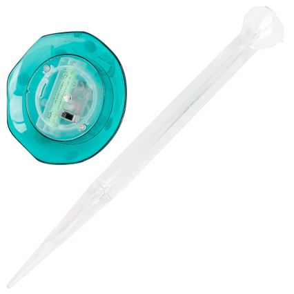 Aigostar - Lampada LED solare LED/0,006W/1,2V 100 mAh 2700K IP44 verde