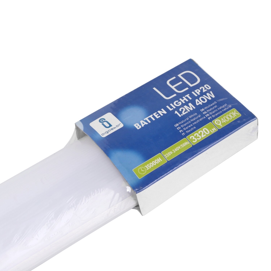 Aigostar - Lampada LED sottopensile LED/40W/230V 4000K 120 cm bianco