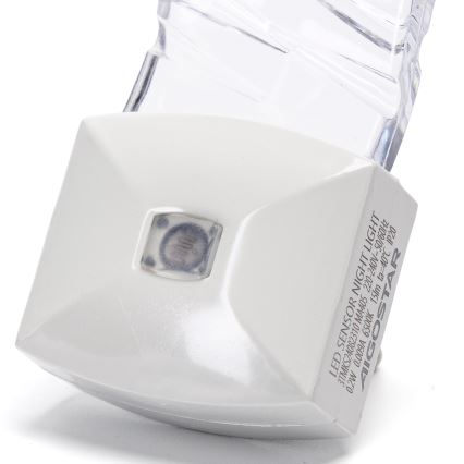 Aigostar - LED Luce notturna con sensore crepuscolare LED/0,2W/230V 6500K