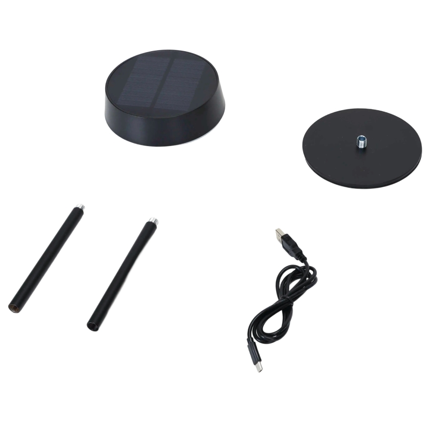 Aigostar - Lampada solare a LED/2,4W/5V IP44