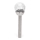 Aigostar - Lampada solare a LED/2V, 6500K, IP44, 40 mAh, argento